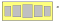 Z1 1x(8x6)+2(7x5)+2x(6x4) multi aperture mounts