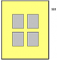 W1 4x(5x4) multi aperture mount  