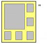 K1 1x(15x12)+5x(5x4) multi aperture mount 