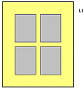 L1 4x(8x6) multi aperture mount