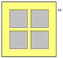 C1 - 4x(8x8) multi photo frames 