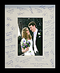 Standard Wedding Signing Frame - Black